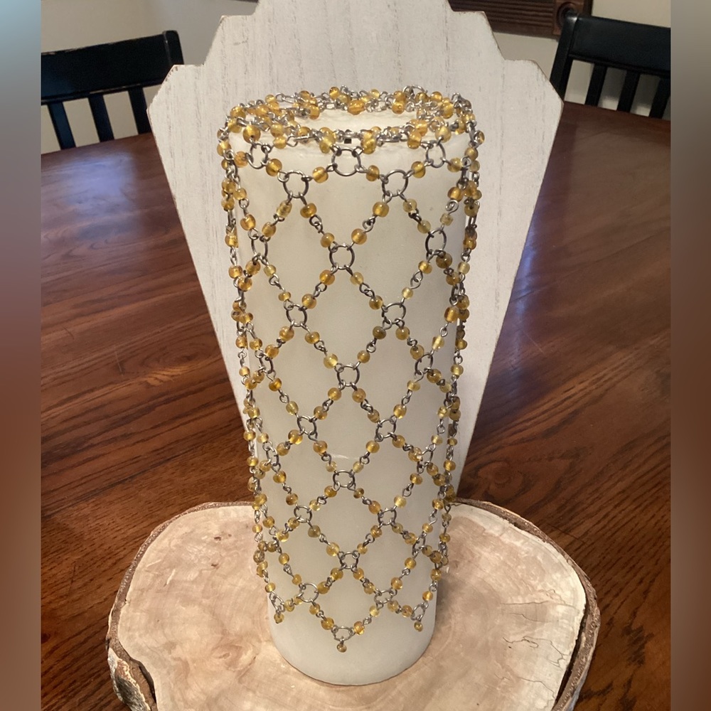 Decorative Candle/Bottle Cover